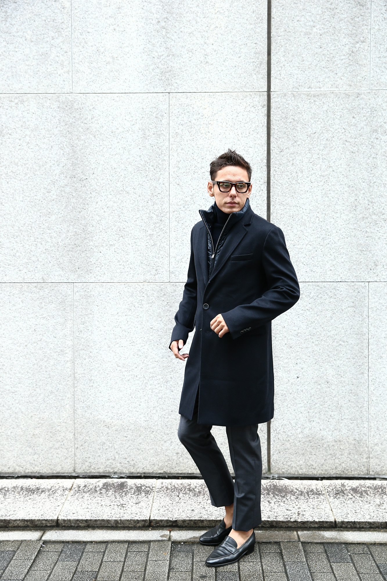 HERNO / ヘルノ】 CA0058U Cashmere Chester coat カシミア チェスター ...