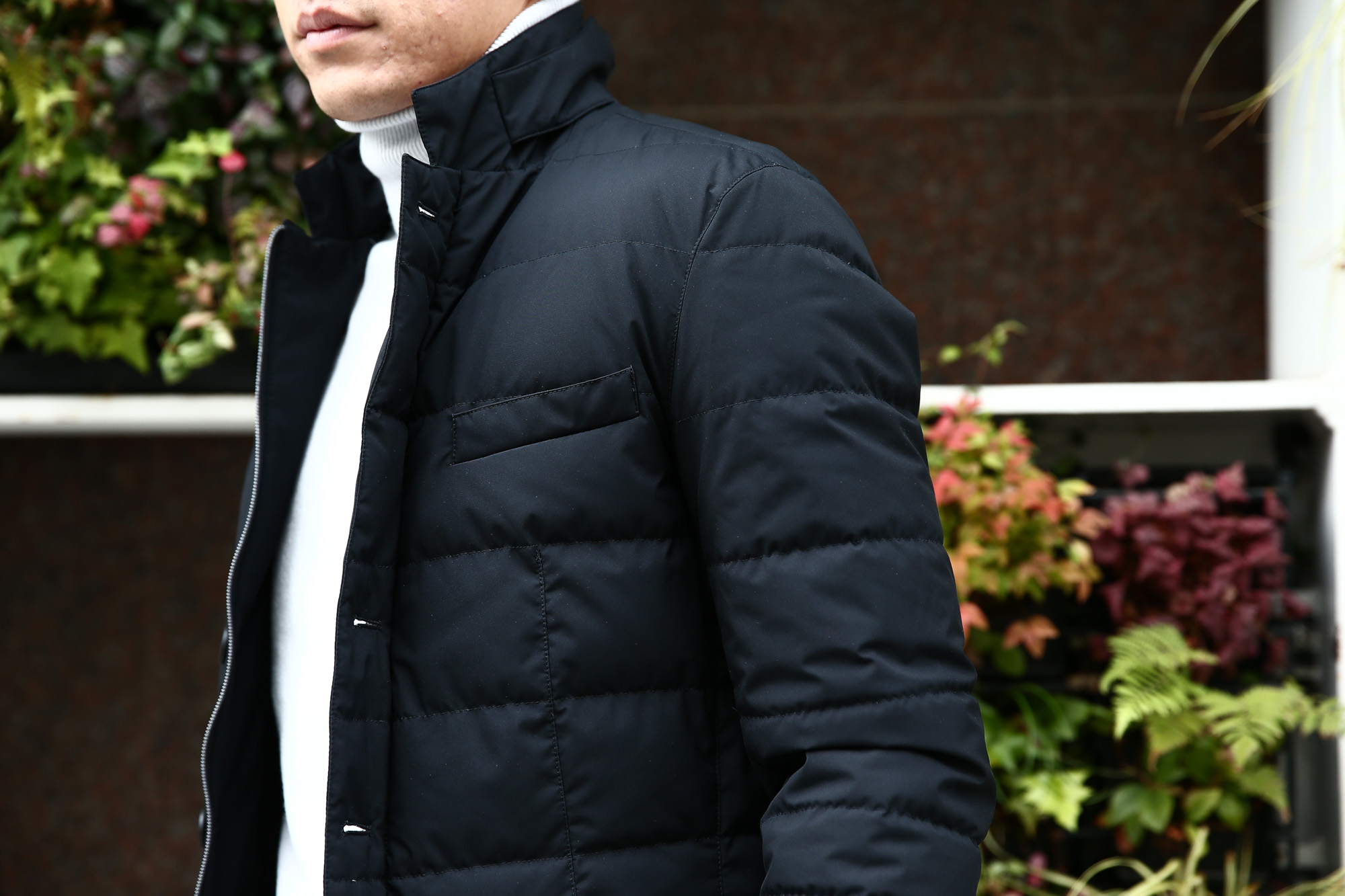 【HERNO / ヘルノ】 PI006UL LAMINAR Down Jacket ラミナー ダウンジャケット GORE-TEX ゴアテックス GORE WINDSTOPPER ゴアウィンドストッパー ダウンジャケット BLACK (ブラック・9300) Made in italy (イタリア製) 2017 秋冬新作　愛知 名古屋 herno ヘルノ ラミナージャケット 42,44,46,48,50,52,54