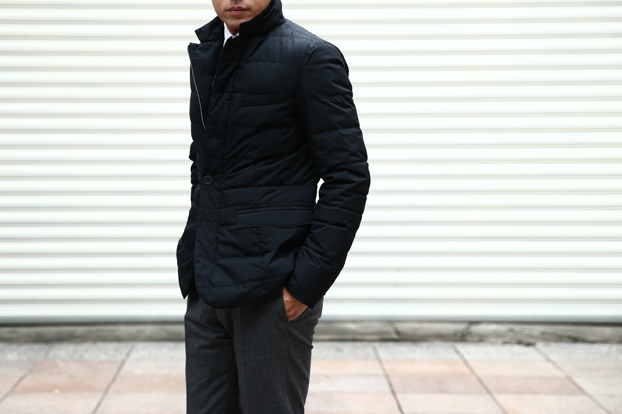 【HERNO // ヘルノ】 PI006UL LAMINAR Down Jacket ラミナー ダウンジャケット GORE-TEX ゴアテックス GORE WINDSTOPPER ゴアウィンドストッパー ダウンジャケット BLACK (ブラック・9300) Made in italy (イタリア製) 2017 秋冬新作 愛知 名古屋 herno ヘルノ ラミナージャケット 42,44,46,48,50,52,54