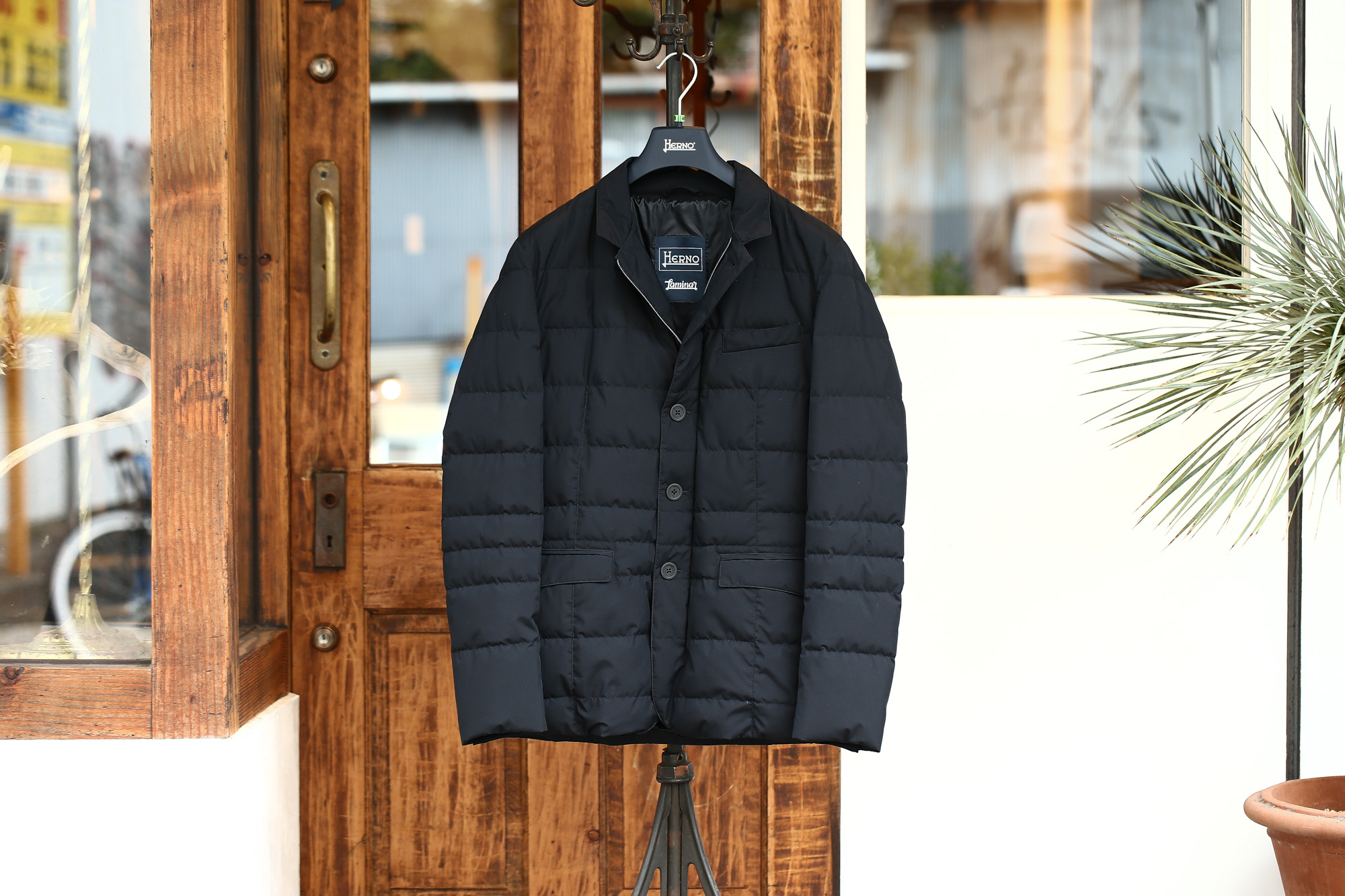 HERNO(ヘルノ) PI006UL LAMINAR Down Jacket ラミナー ダウンジャケット GORE-TEX ゴアテックス GORE WINDSTOPPER ゴアウィンドストッパー ダウンジャケット BLACK (ブラック・9300) Made in italy (イタリア製) 2017 秋冬新作 愛知 名古屋 herno ヘルノ ラミナージャケット 42,44,46,48,50,52,54