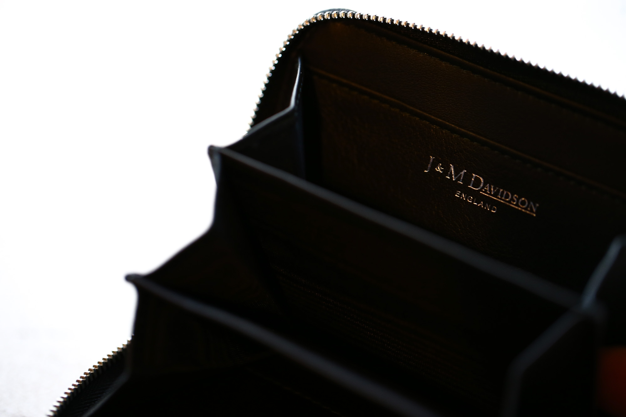 J&M DAVIDSON (ジェイアンドエムデヴィッドソン) JET SET COLLECTION (ジェットセット コレクション) SMALL ZIP PURSE WITH STUDS (スモール ジップ パース ウィズ スタッズ) 10131N CALF LEATHER (カーフレザー) 折財布 ショートウォレット BLACK (ブラック・999) Made in spain (スペイン製) 2017 秋冬新作 jmdavidson 愛知 名古屋 Alto e Diritto アルト エ デリット