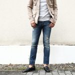 【RICHARD J. BROWN  / リチャード ジェイ ブラウン】 Cortina (コルティーナ) ストレッチジーンズ デニムパンツ BLUE (ブルー・T15 W628) MADE IN ITALY (イタリア製) 2017 秋冬新作のイメージ