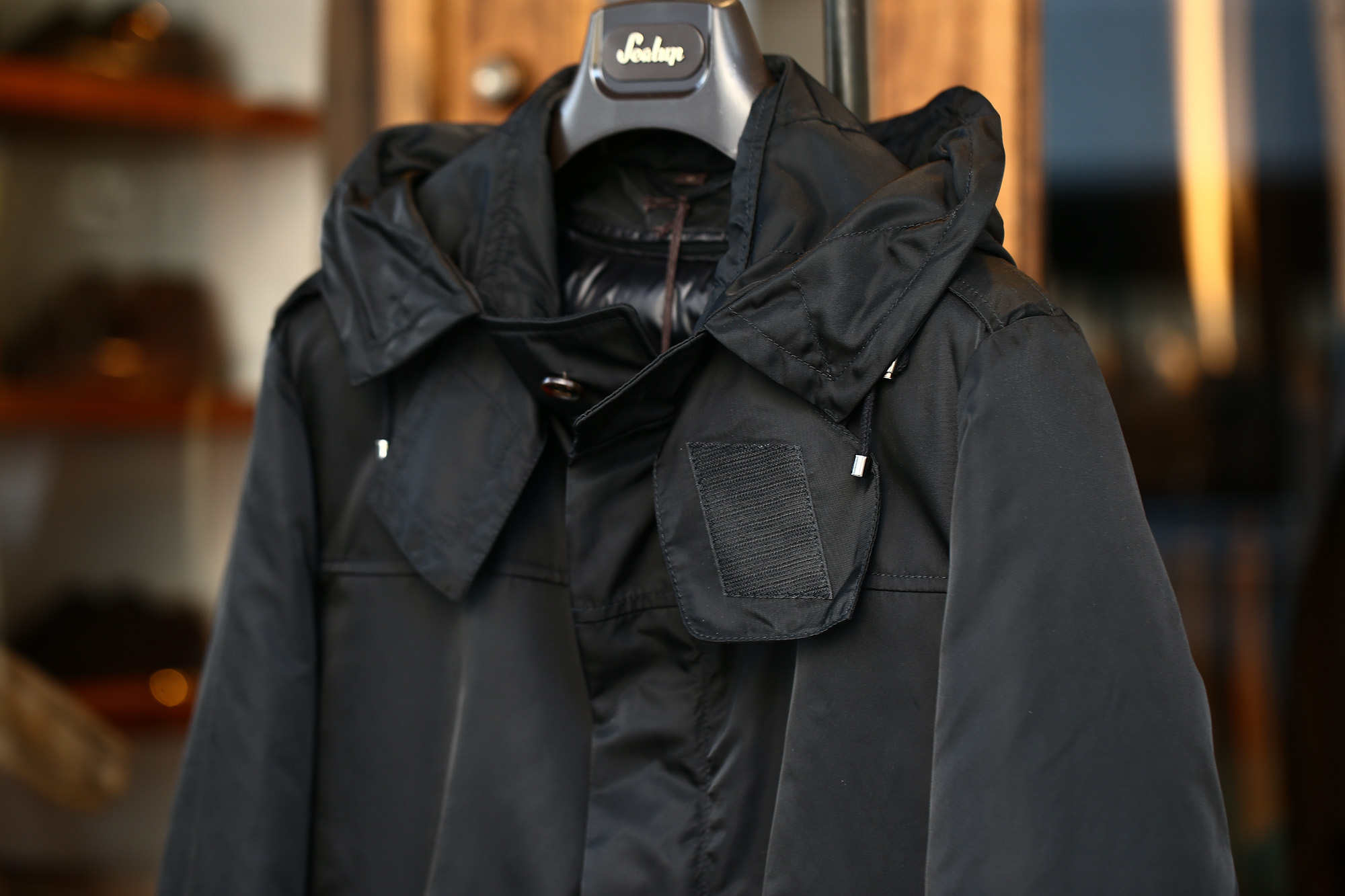 Sealup (シーラップ) M51 Mods coat (M51 モッズコート) サーモアライニング ダウンライナー付き モッズコート BLACK (ブラック・36) Made in italy (イタリア製) 2017 秋冬新作 sealup シーラップ 愛知 名古屋 Alto e Diritto アルト エ デリット