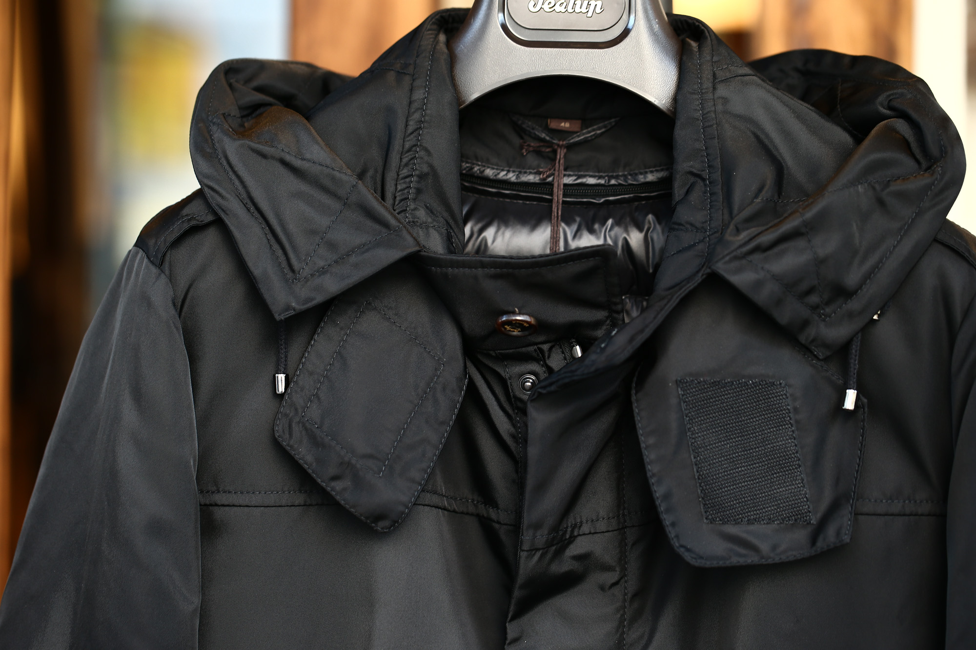 Sealup (シーラップ) M51 Mods coat (M51 モッズコート) サーモアライニング ダウンライナー付き モッズコート BLACK (ブラック・36) Made in italy (イタリア製) 2017 秋冬新作 sealup シーラップ 愛知 名古屋 Alto e Diritto アルト エ デリット