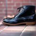 Cuervo (クエルボ) 【Romeo /// ロメオ】 CORDOVAN コードバン Double Leather Sole セミドレスブーツ レザーブーツ ドレスシューズ BLACK(ブラック) MADE IN JAPAN(日本製) 2017 秋冬新作のイメージ