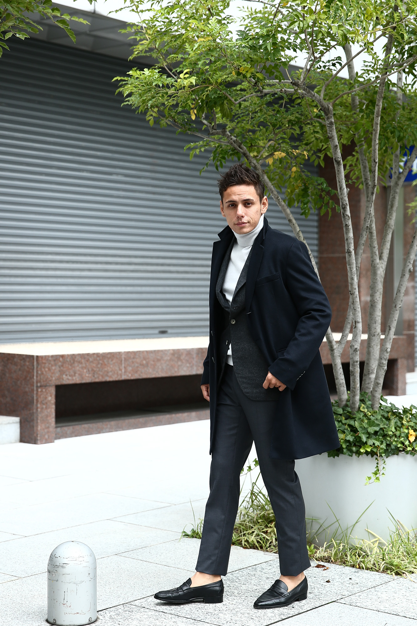 HERNO // ヘルノ CAU Cashmere Chester coat カシミア