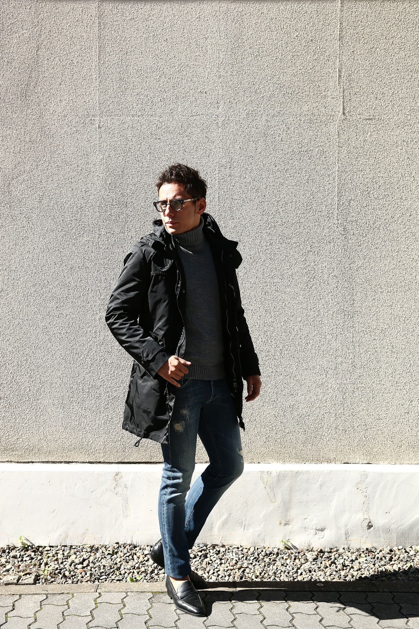 【Sealup // シーラップ】 M51 Mods coat (M51 モッズコート) サーモアライニング ダウンライナー付き モッズコート BLACK (ブラック・36) Made in italy (イタリア製) 2017 秋冬新作 sealup シーラップ 愛知 名古屋 Alto e Diritto アルト エ デリット