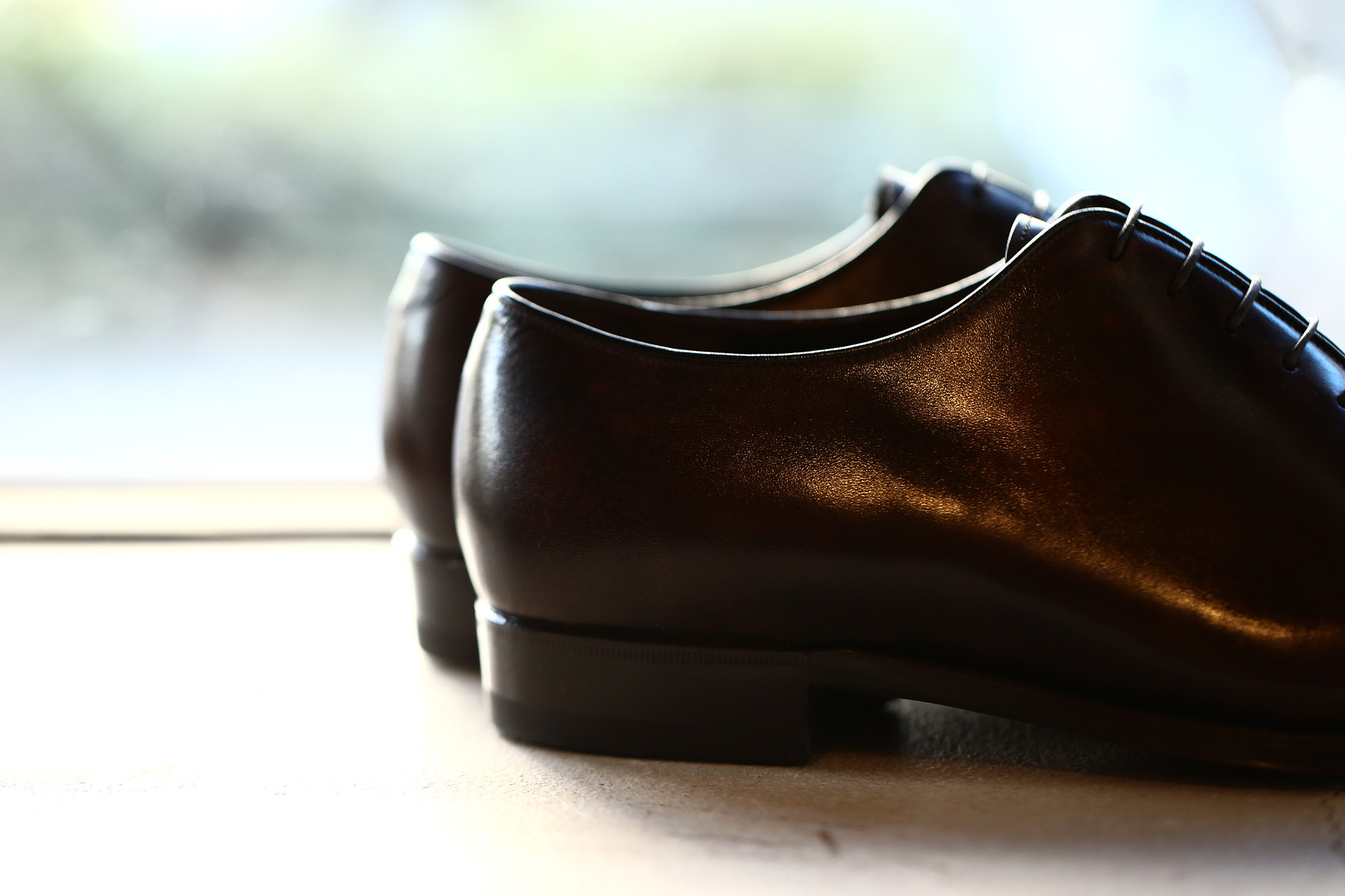 ENZO BONAFE(エンツォボナフェ) ART.3725 Bonaudo Museum Calf Leather(ボナウド社ミュージアムカーフレザー) ホールカット シューズ DARKBROWN(ダークブラウン) 【8 1/2/ご予約オーダー分入荷】 enzobonafe エンツォボナフェ eb30 ミュージアムカーフ 愛知 名古屋 Alto e Diritto アルト エ デリット