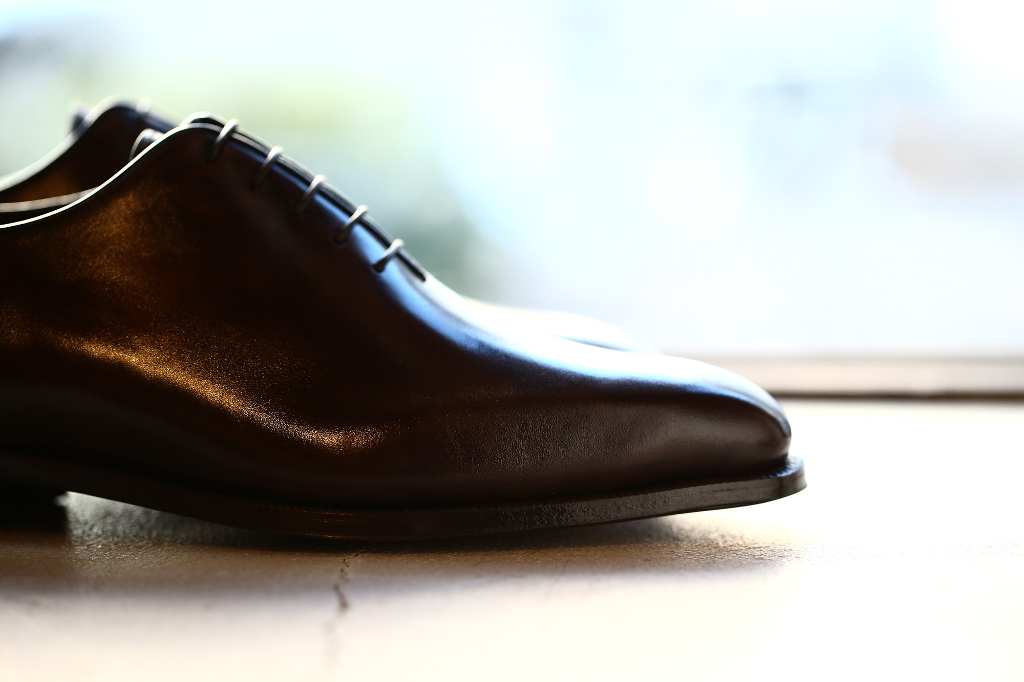 ENZO BONAFE(エンツォボナフェ) ART.3725 Bonaudo Museum Calf Leather(ボナウド社ミュージアムカーフレザー) ホールカット シューズ DARKBROWN(ダークブラウン) 【8 1/2/ご予約オーダー分入荷】 enzobonafe エンツォボナフェ eb30 ミュージアムカーフ 愛知 名古屋 Alto e Diritto アルト エ デリット