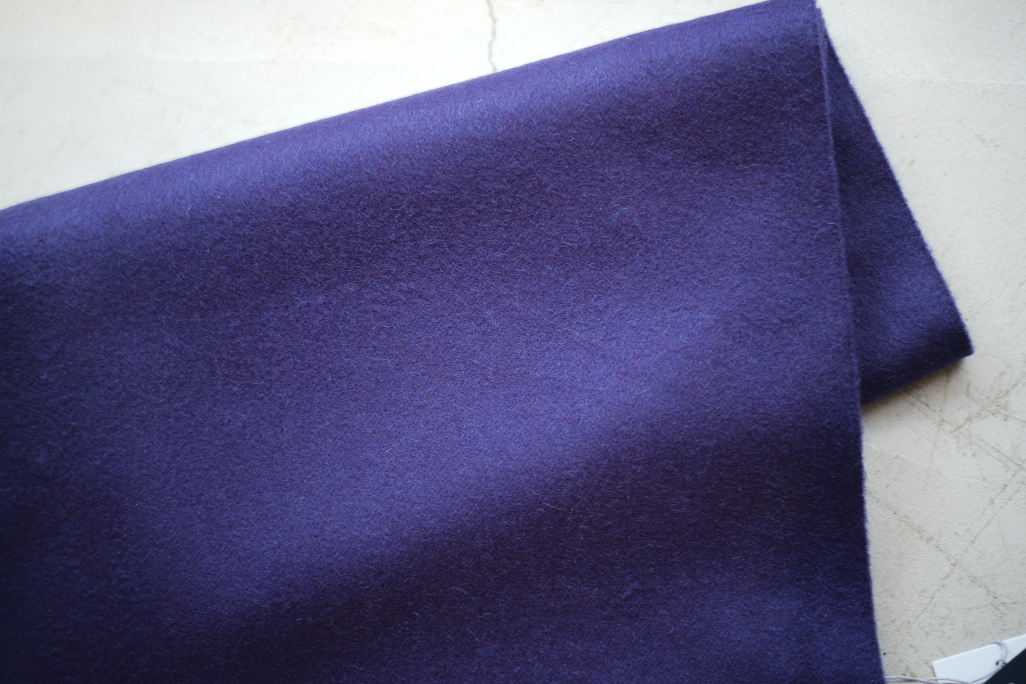 Johnstons (ジョンストンズ) WA56 STOLE Cashmere 100% カシミア 大判 ストール ROYAL PURPLE (ロイヤルパープル・SD7119) Made in Scotland (スコットランド製) 2017 秋冬新作 johnstons 愛知 名古屋 Alto e Diritto アルト エ デリット