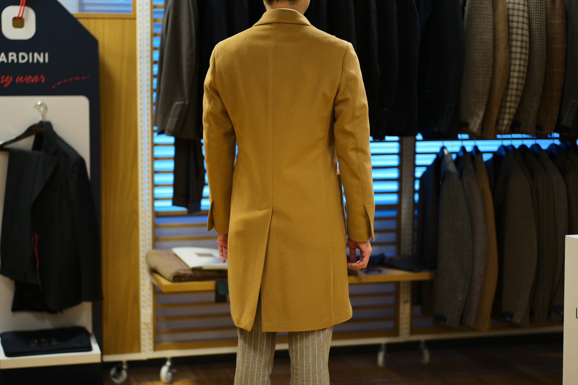 LARDINI (ラルディーニ) Spolverino Chester coat (Wool) ウール