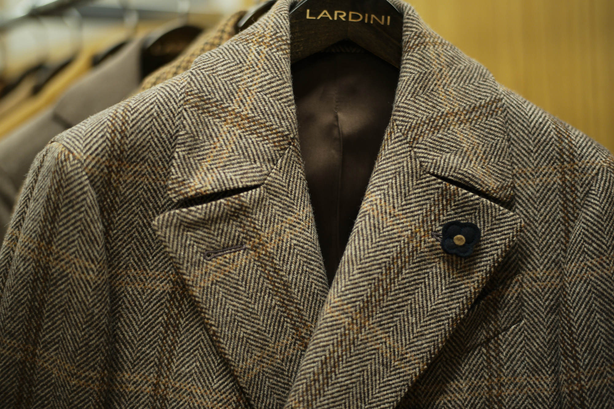 LARDINI / ラルディーニ (2018 秋冬 展示会) lardini スーツ ジャケット ルイジラルディーニ 愛知 名古屋 Alto e Diritto アルト エ デリット チェスターコート チェスター シングルチェスター ダブル コート