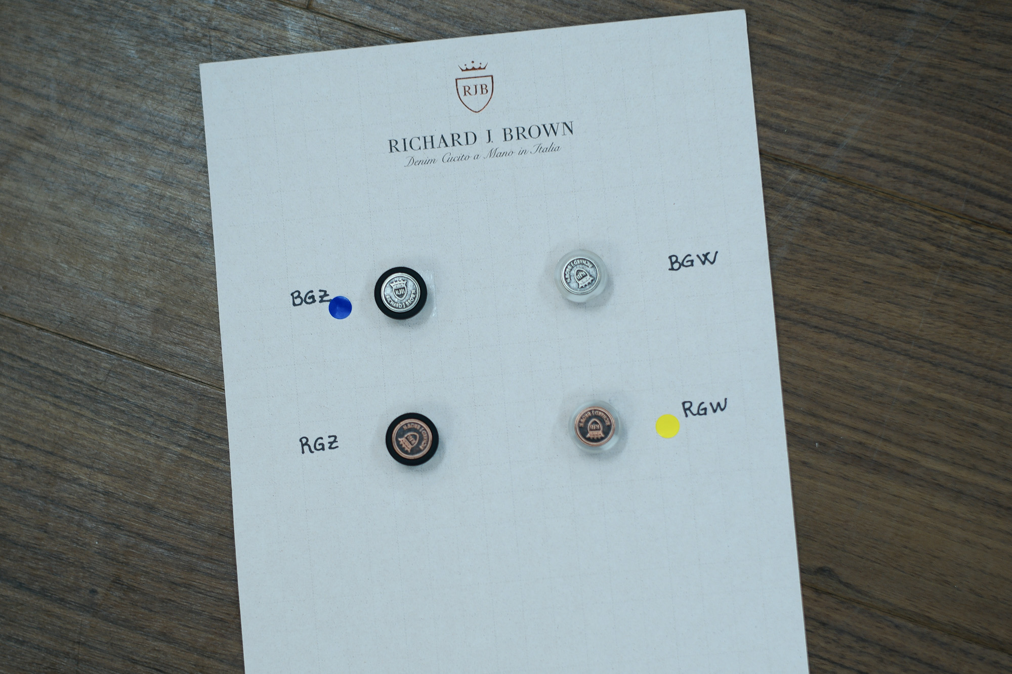 RICHARD J.BROWN / リチャードジェイブラウン (2018 秋冬 プレ 展示会) RICHARDJBROWN リチャードジェイブラウン デニムパンツ DENIM 2018年春夏 展示会。愛知 名古屋 Alto e Diritto アルト エ デリット  ジーンズ