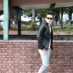 【South Paradiso Leather / サウスパラディソレザー】 East West イーストウエスト SMOKE(スモーク) Cow Hide Leather カウハイドレザー レザージャケット BLACK (ブラック) MADE IN USA (アメリカ製)のイメージ