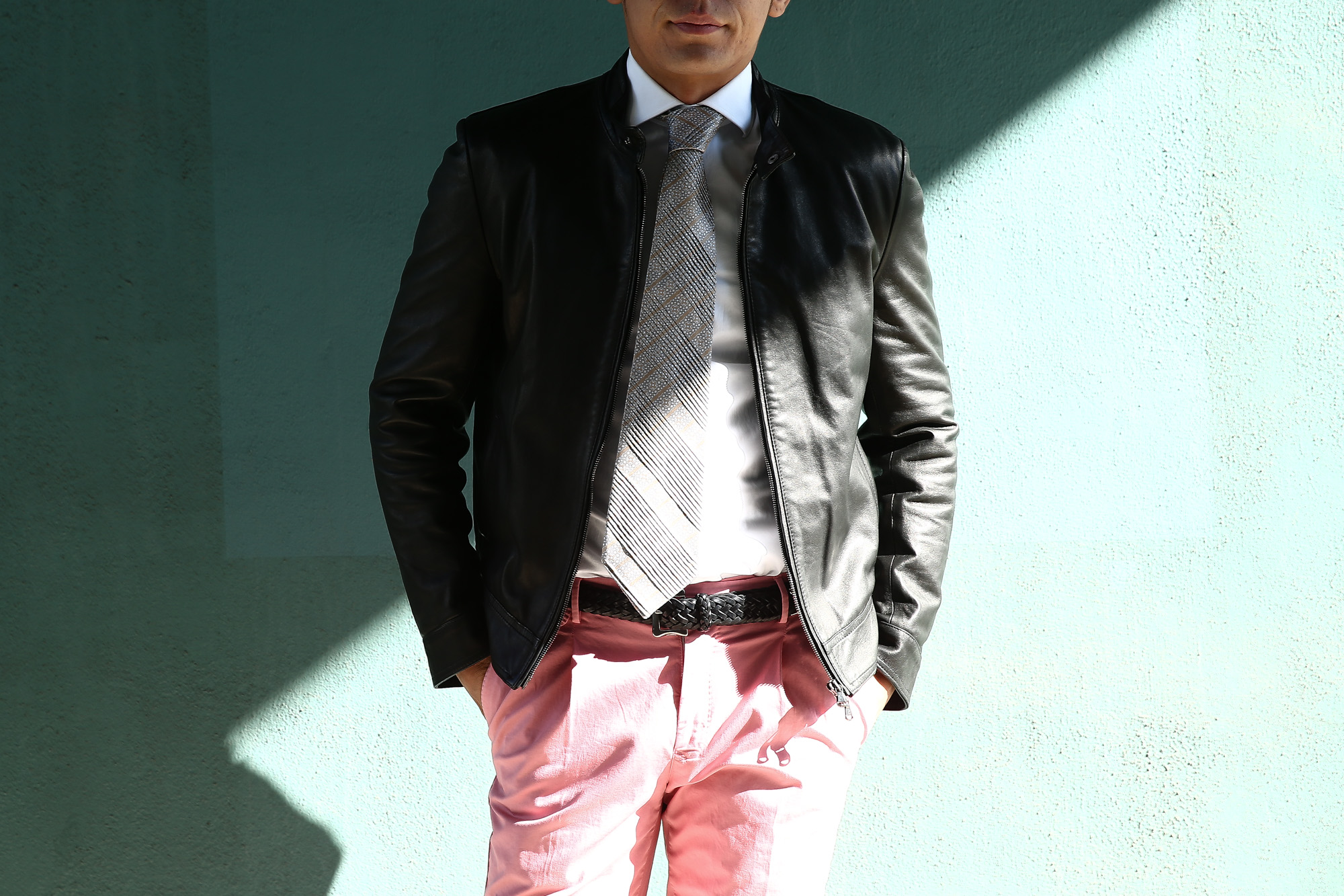 EMMETI (エンメティ) 【JURI / ユリ】 Lambskin nappa シングルライダース レザージャケット NERO (ブラック) , MARRONE(ブラウン) made in italy (イタリア製) 2018 春夏【第4便 Nero , Marrone ご予約受付中！】 emmeti 愛知 名古屋 Alto e Diritto アルト エ デリット emmeti andrea スタンドカラーブルゾン　シングルレザー 