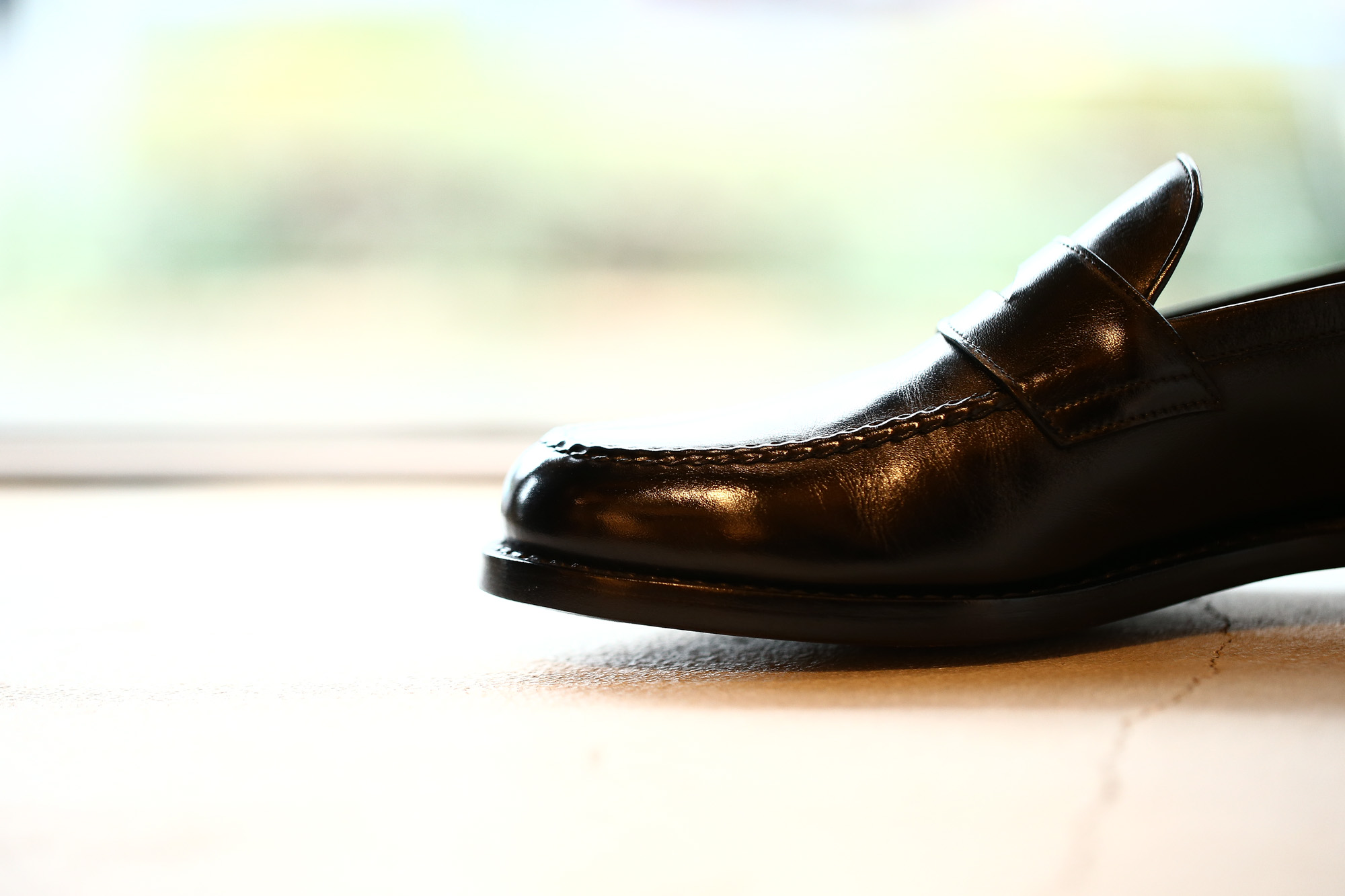 ENZO BONAFE(エンツォボナフェ) ART.3713 Coin Loafer コインローファー Crocodile クロコダイル エキゾチックレザーシューズ BLACK・999(ブラック・999) made in italy(イタリア製) 2018秋冬 enzobonafe クロコ クロコローファー 愛知 名古屋 Alto e Diritto アルト エ デリット