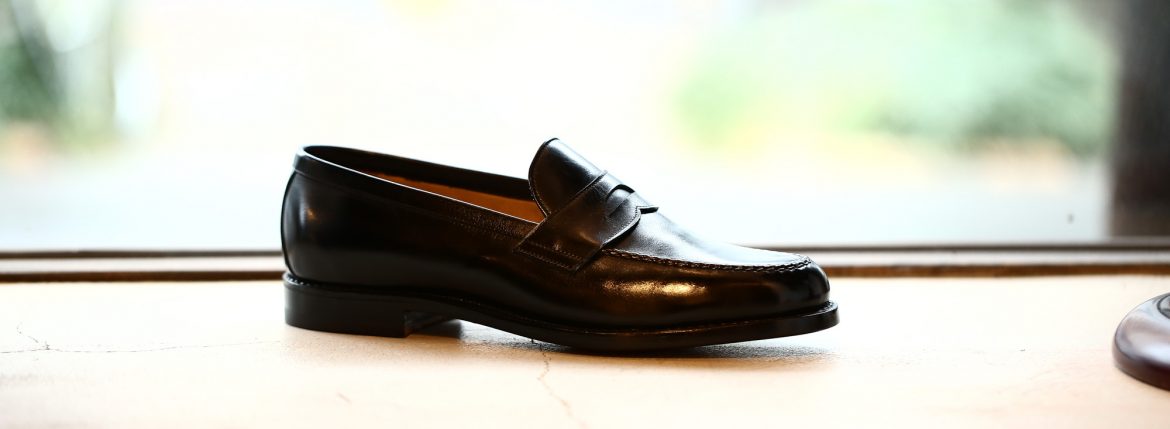 ENZO BONAFE(エンツォボナフェ) ART.3713 Coin Loafer コインローファー Crocodile クロコダイル エキゾチックレザーシューズ BLACK・999(ブラック・999) made in italy(イタリア製) 2018春夏 enozobonafe クロコ クロコローファー 愛知 名古屋 ZODIAC ゾディアック