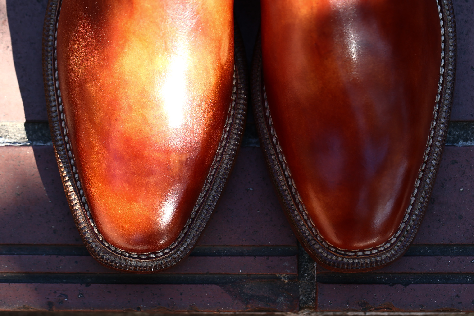 ENZO BONAFE (エンツォボナフェ) ART.EB-13 【Jodhpur boots】 BONAUDO MUSEUM CALF LEATHER ボナウド社ミュージアムカーフレザー ジョッパーブーツ NEW GOLD (ニューゴールド) made in italy (イタリア製) 2018 春夏新作 enozbonafe eb13 ジョッパーブーツ ブーツ 愛知 名古屋 Alto e Diritto アルト エ デリット