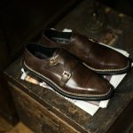 ENZO BONAFE × HIROSHI TSUBOUCHI × Alto e Diritto(エンツォボナフェ × ヒロシツボウチ × アルト エ デリット) 【ART.EB-02】 Double Monk Strap Shoes Bonaudo Museum Calf Leather ボナウド社 ミュージアムカーフ Norwegian Welted Process ノルベジェーゼ製法 ダブルモンクストラップシューズ PEWTER (ピューター) made in italy (イタリア製) 【Special Model】のイメージ