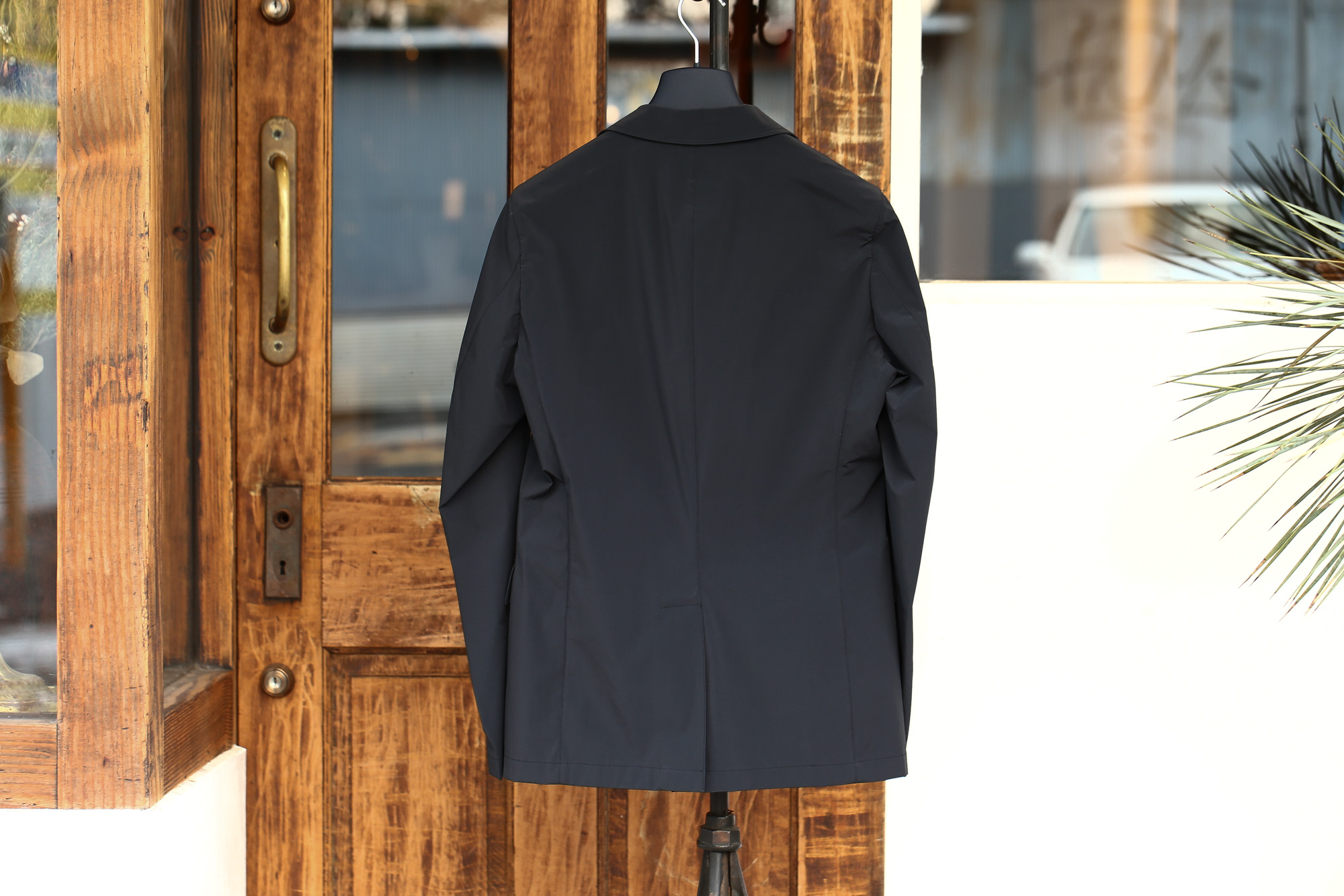 HERNO (ヘルノ) GA0069U Stretch Nylon Jacket (ストレッチ ナイロン ジャケット) 撥水ナイロン 2Bジャケット BLACK (ブラック・9300) Made in italy (イタリア製) 2018 春夏新作 愛知 名古屋 Alto e Diritto アルト エ デリット 42,44,46,48,50,52,54