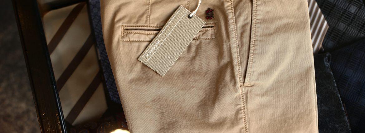 INCOTEX SLACKS（インコテックススラックス） 1ST603 SLIM FIT G.D. STRETCH GABCHINO チノパンツ BEIGE (ベージュ・512) 2018 春夏新作 incotex incotexslacks インコテックス チノ 愛知 名古屋 ZODIAC ゾディアック