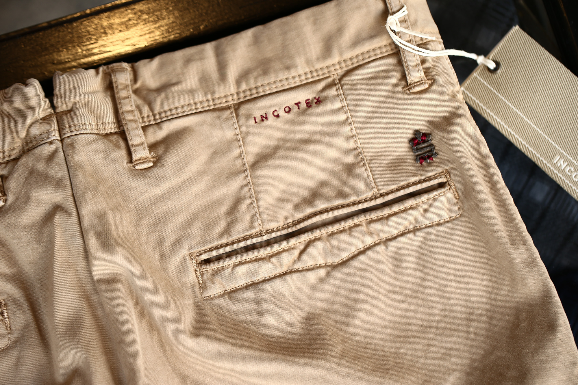 INCOTEX SLACKS（インコテックススラックス） 1ST603 SLIM FIT G.D. STRETCH GABCHINO チノパンツ BEIGE (ベージュ・512) 2018 春夏新作 incotex incotexslacks インコテックス チノ 愛知 名古屋 Alto e Diritto アルト エ デリット