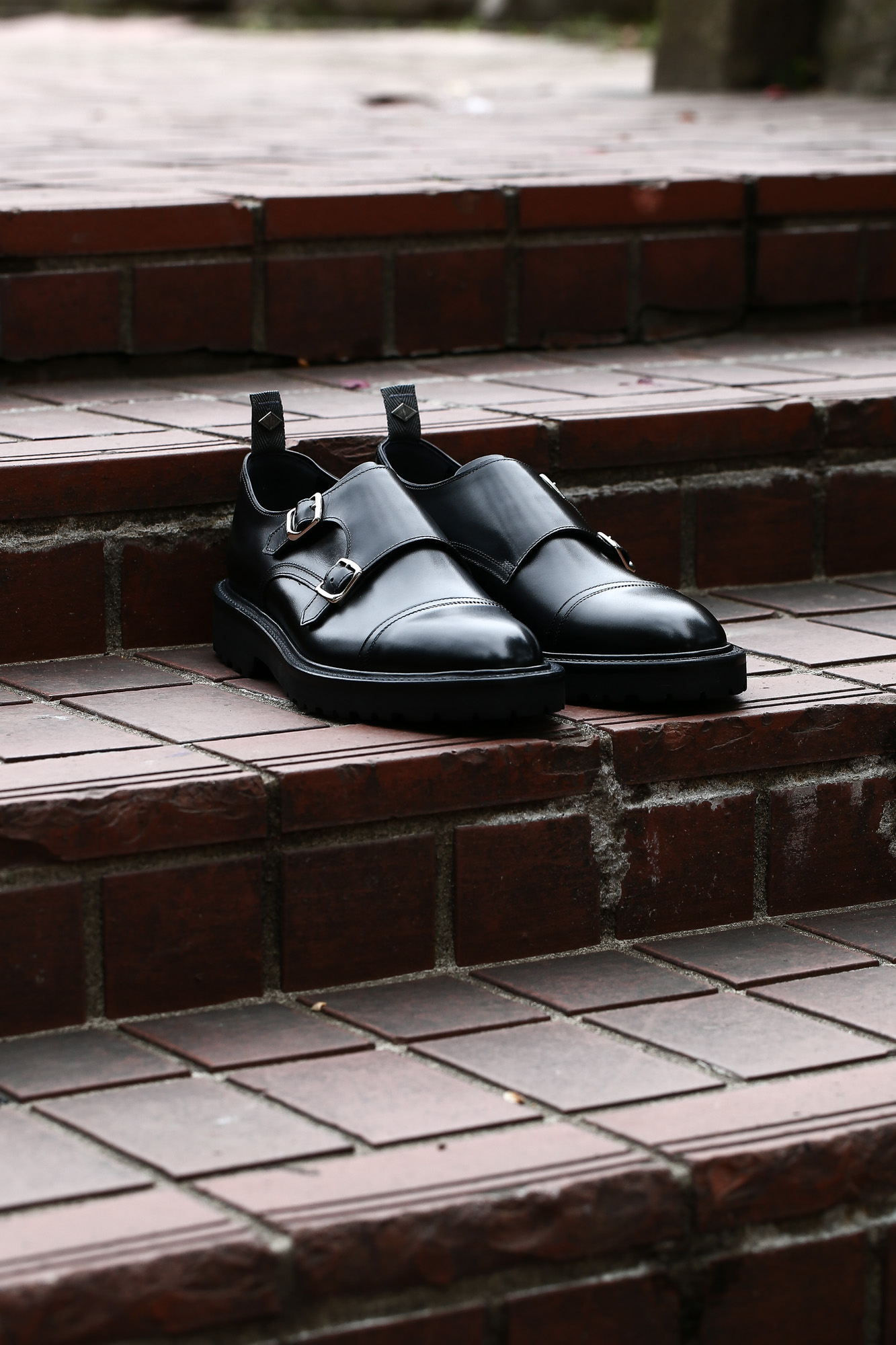 WH (ダブルエイチ) 【WH-0300(WHS-0300)】 Double Monk Strap Shoes