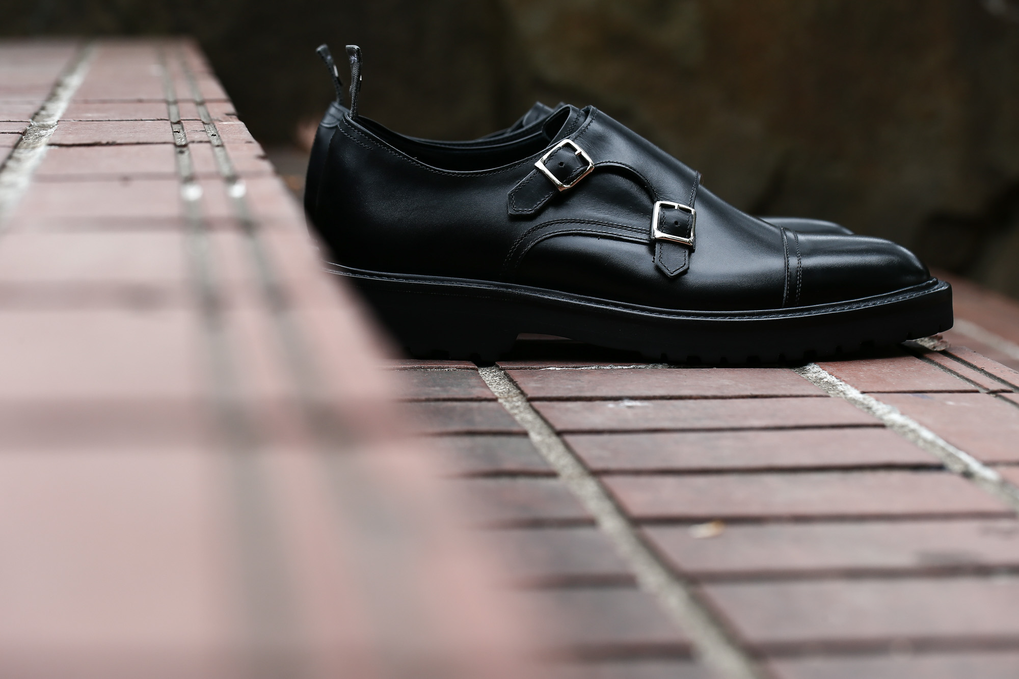 WH (ダブルエイチ) 【WH-0300(WHS-0300)】 Double Monk Strap Shoes (干場氏 スペシャル モデル) Cruise Last (クルーズラスト) ダブルモンクストラップシューズ BLACK (ブラック) MADE IN JAPAN (日本製) 2018 春夏新作 【干場氏、坪内氏の直筆サイン入り】【Alto e Diritto限定 スペシャルアイテム】 wh 干場さん 干場スペシャル FORZASTYLE フォルザスタイル 愛知 名古屋 Alto e Diritto アルト エ デリット