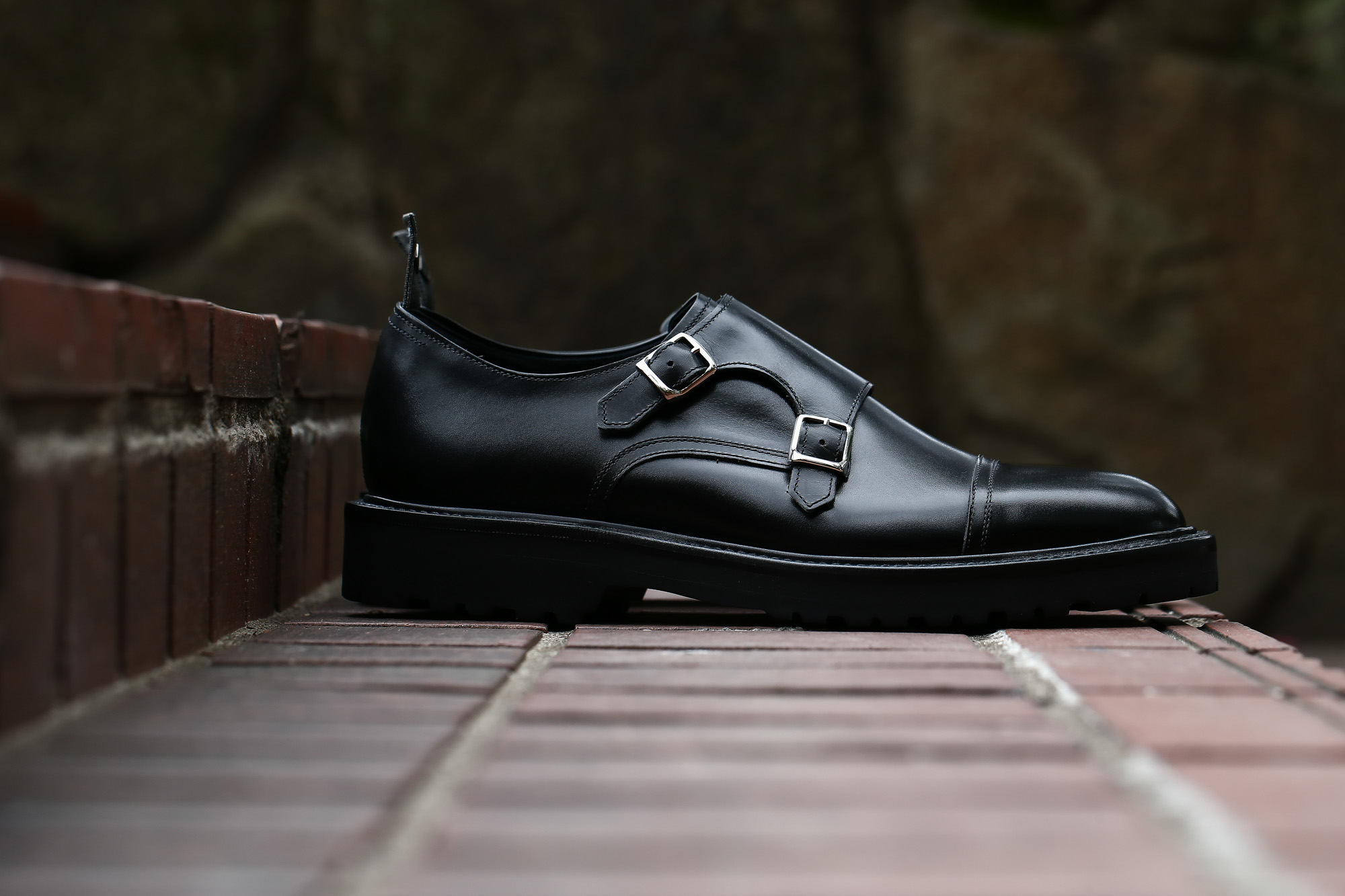 WH (ダブルエイチ) 【WH-0300(WHS-0300)】 Double Monk Strap Shoes (干場氏 スペシャル モデル) Cruise Last (クルーズラスト) ダブルモンクストラップシューズ BLACK (ブラック) MADE IN JAPAN (日本製) 2018 春夏新作 【干場氏、坪内氏の直筆サイン入り】【Alto e Diritto限定 スペシャルアイテム】 wh 干場さん 干場スペシャル FORZASTYLE フォルザスタイル 愛知 名古屋 Alto e Diritto アルト エ デリット