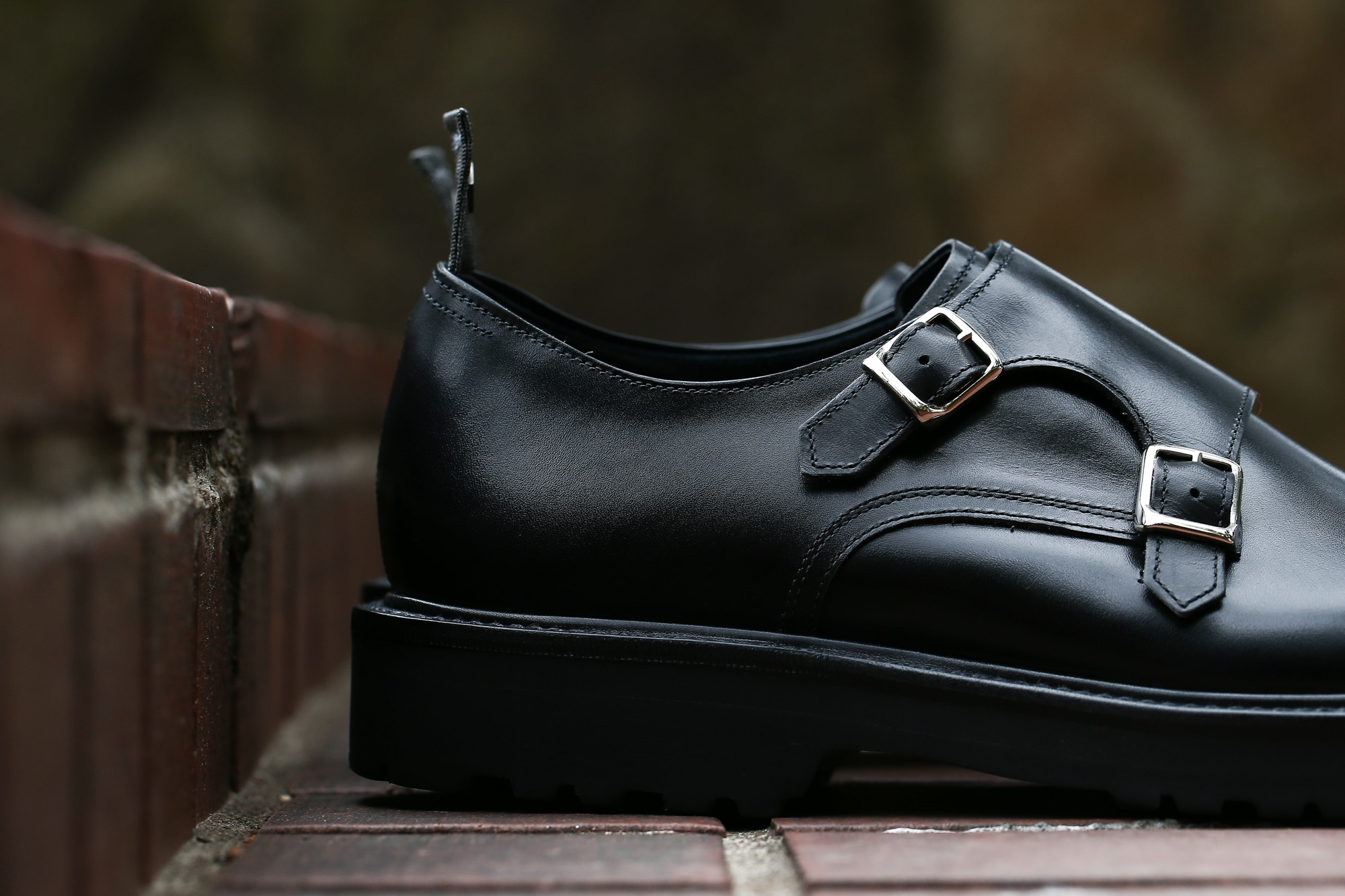 WH (ダブルエイチ) 【WH-0300(WHS-0300)】 Double Monk Strap Shoes (干場氏 スペシャル モデル) Cruise Last (クルーズラスト) ダブルモンクストラップシューズ BLACK (ブラック) MADE IN JAPAN (日本製) 2018 春夏新作 【干場氏、坪内氏の直筆サイン入り】【Alto e Diritto限定 スペシャルアイテム】 wh 干場さん 干場スペシャル FORZASTYLE フォルザスタイル 愛知 名古屋 Alto e Diritto アルト エ デリット