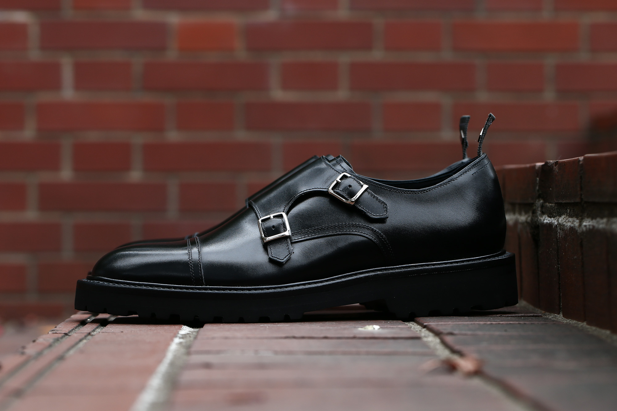 WH (ダブルエイチ) 【WH-0300(WHS-0300)】 Double Monk Strap Shoes (干場氏 スペシャル モデル) Cruise Last (クルーズラスト) ダブルモンクストラップシューズ BLACK (ブラック) MADE IN JAPAN (日本製) 2018 春夏新作 【干場氏、坪内氏の直筆サイン入り】【Alto e Diritto限定 スペシャルアイテム】 wh 干場さん 干場スペシャル FORZASTYLE フォルザスタイル 愛知 名古屋 Alto e Diritto アルト エ デリット