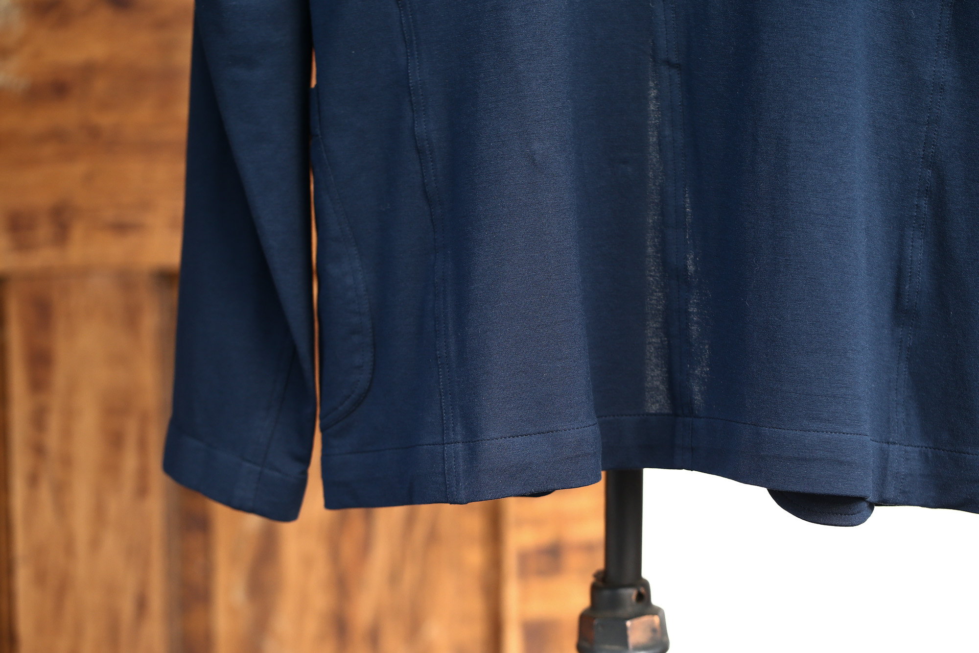 Cruciani (クルチアーニ) Cotton Jersey Jacket (コットンジャージージャケット) Micro Smooth Cotton マイクロスムースコットン ニット ジャケット NAVY (ネイビー・10973) made in italy (イタリア製)　2018 春夏新作　愛知 名古屋 Alto e Diritto アルト エ デリット cruciani クルチアーニ  44,46,48,50,52,54