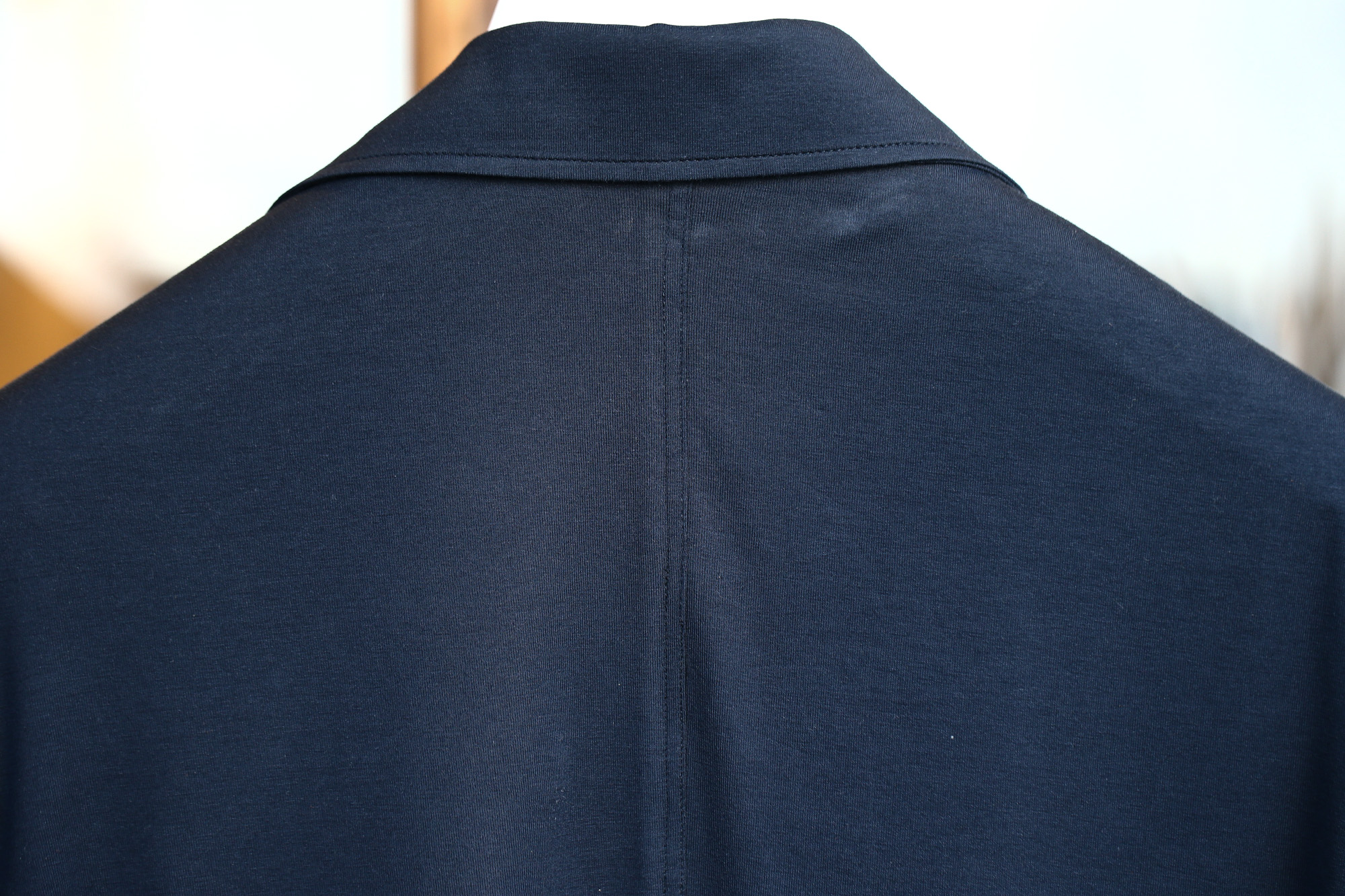 Cruciani (クルチアーニ) Cotton Jersey Jacket (コットンジャージージャケット) Micro Smooth Cotton マイクロスムースコットン ニット ジャケット NAVY (ネイビー・10973) made in italy (イタリア製)　2018 春夏新作　愛知 名古屋 Alto e Diritto アルト エ デリット cruciani クルチアーニ  44,46,48,50,52,54