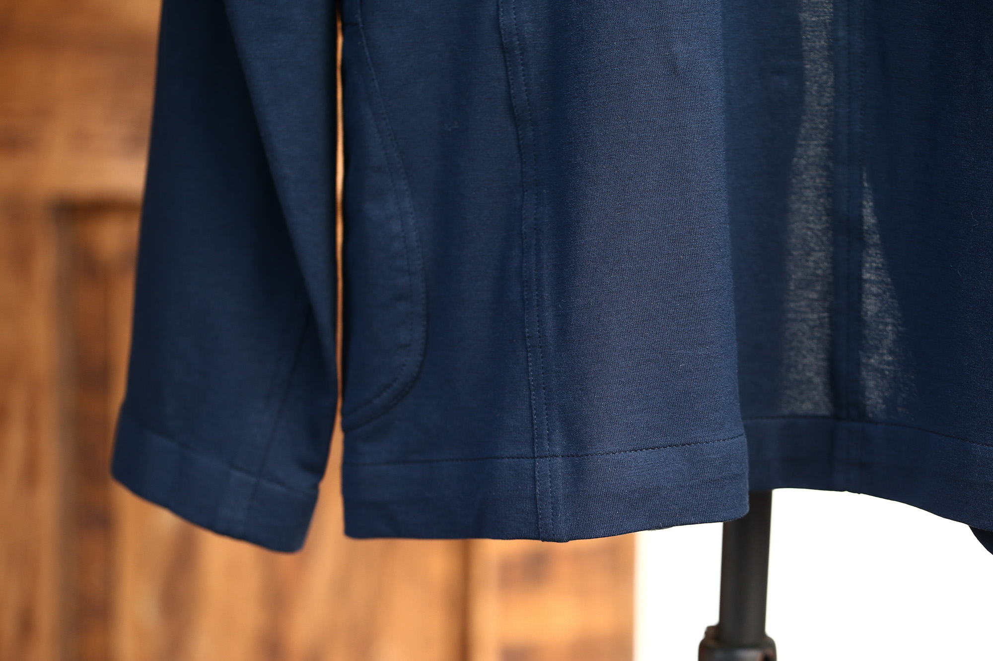 Cruciani (クルチアーニ) Cotton Jersey Jacket (コットンジャージージャケット) Micro Smooth Cotton マイクロスムースコットン ニット ジャケット NAVY (ネイビー・10973) made in italy (イタリア製)　2018 春夏新作　愛知 名古屋 Alto e Diritto アルト エ デリット cruciani クルチアーニ  44,46,48,50,52,54