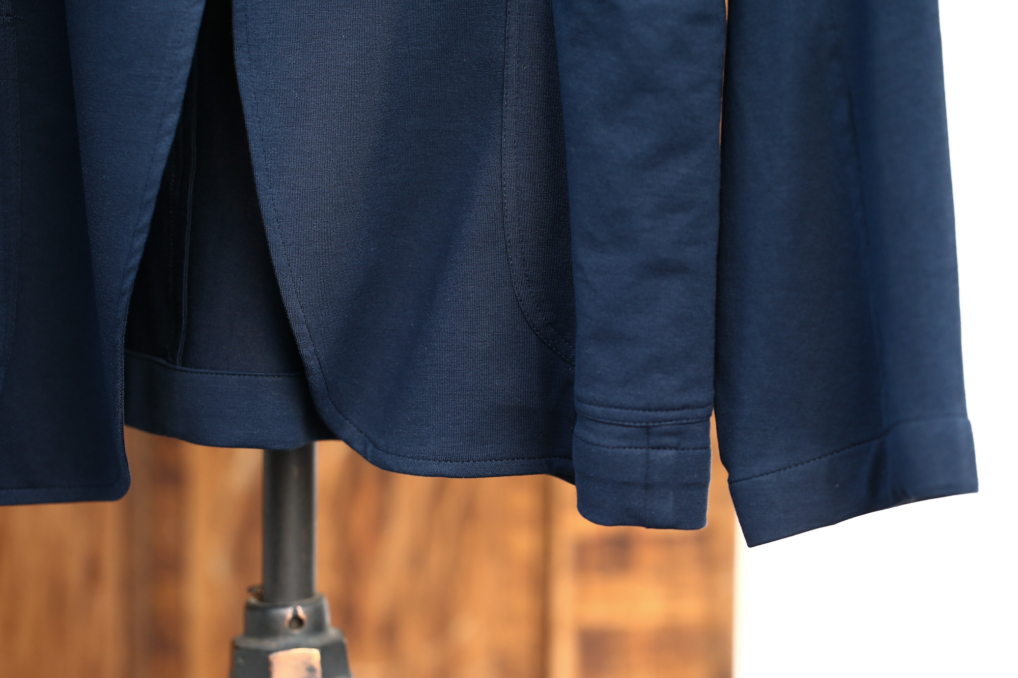 Cruciani (クルチアーニ) Cotton Jersey Jacket (コットンジャージージャケット) Micro Smooth Cotton マイクロスムースコットン ニット ジャケット NAVY (ネイビー・10973) made in italy (イタリア製)　2018 春夏新作　愛知 名古屋 Alto e Diritto アルト エ デリット cruciani クルチアーニ  44,46,48,50,52,54