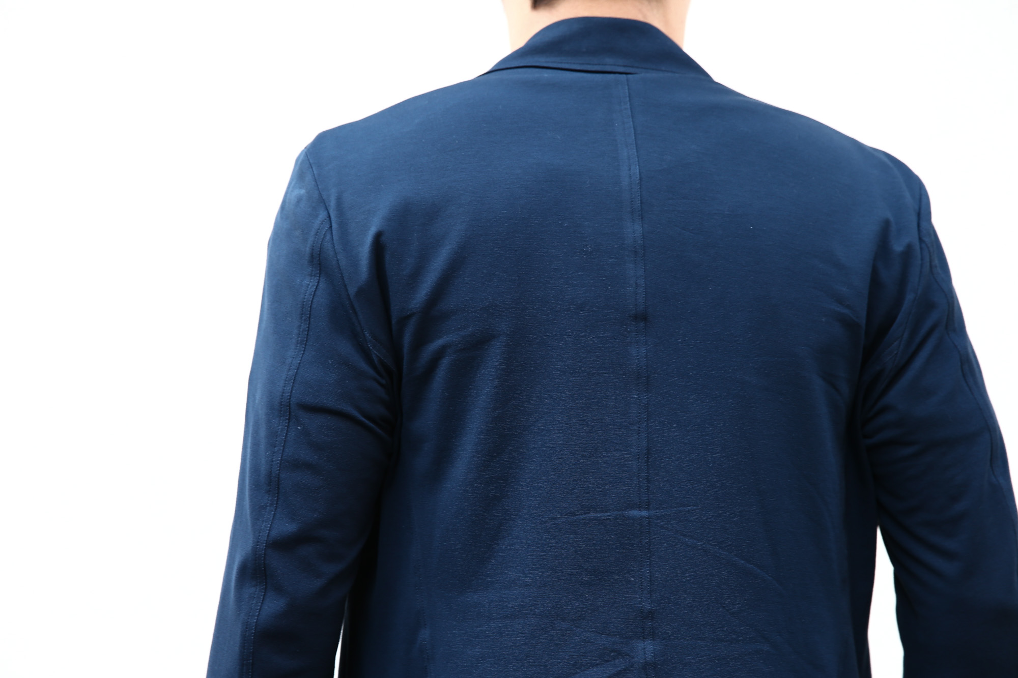 【Cruciani / クルチアーニ】 Cotton Jersey Jacket (コットンジャージージャケット) Micro Smooth Cotton マイクロスムースコットン ニット ジャケット NAVY (ネイビー・10973) made in italy (イタリア製)　2018 春夏新作 愛知 名古屋 Alto e Diritto アルト エ デリット cruciani クルチアーニ  44,46,48,50,52,54