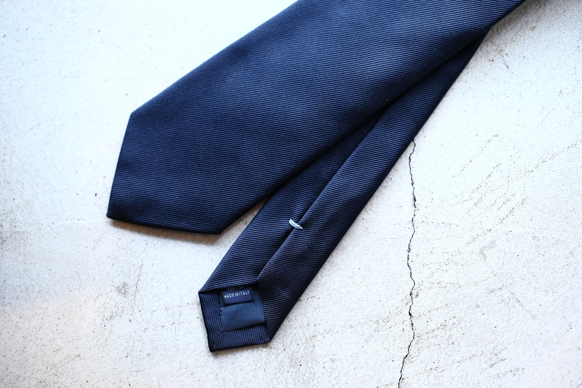 FRANCO BASSI (フランコバッシ) SOLID TIE (ソリッドタイ) シルク ソリッド ネクタイ NAVY (ネイビー・17) Made in italy (イタリア製) 2018 春夏新作 francobassi フランコバッシ 愛知 名古屋 Alto e Diritto アルト エ デリット タイ ネクタイ