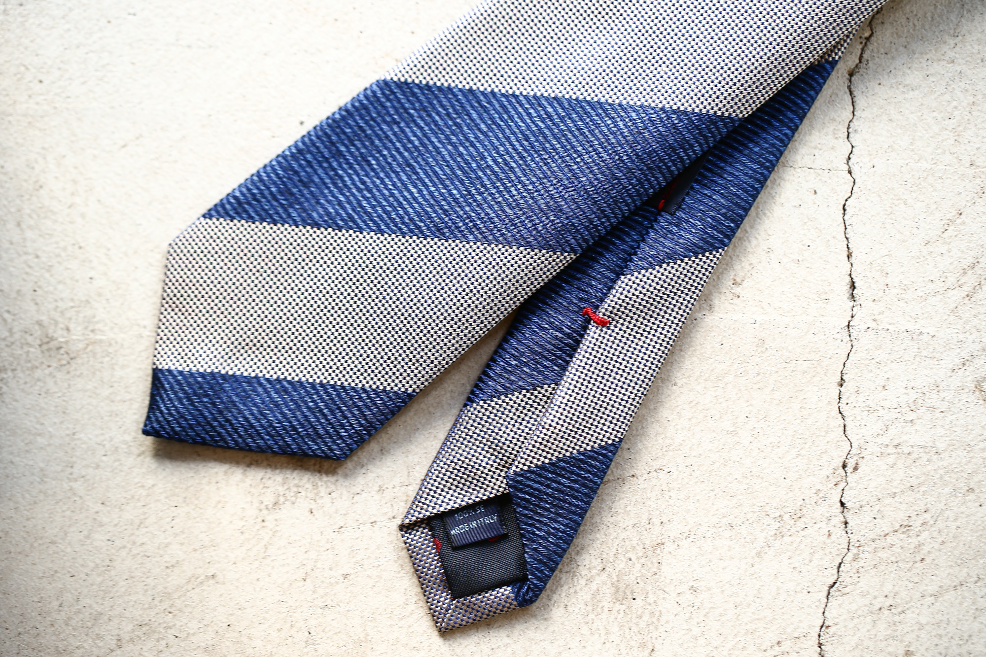 FRANCO BASSI (フランコバッシ) STRIPE TIE (ストライプタイ) シルク ジャガード ストライプ ネクタイ NAVY (ネイビー・1) Made in italy (イタリア製) 2018 春夏新作 francobassi フランコバッシ 愛知 名古屋 Alto e Diritto アルト エ デリット タイ ネクタイ