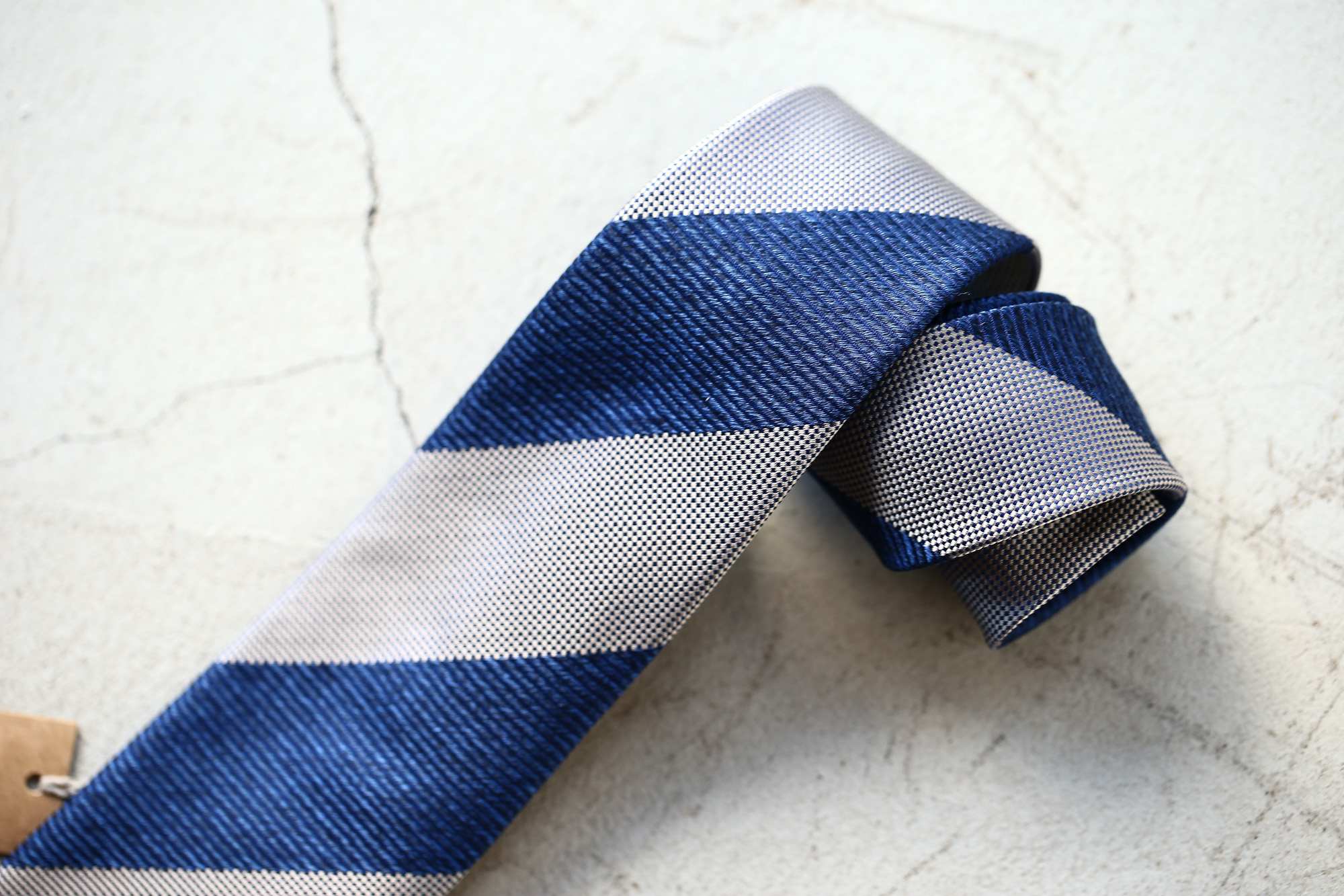 FRANCO BASSI (フランコバッシ) STRIPE TIE (ストライプタイ) シルク ジャガード ストライプ ネクタイ NAVY (ネイビー・1) Made in italy (イタリア製) 2018 春夏新作 francobassi フランコバッシ 愛知 名古屋 Alto e Diritto アルト エ デリット タイ ネクタイ