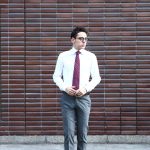 【FRAY / フライ】 Poplin Dress Shirts コットン ブロード ポプリン ドレスシャツ WHITE (ホワイト・1)  made in italy (イタリア製) 2018 春夏新作のイメージ