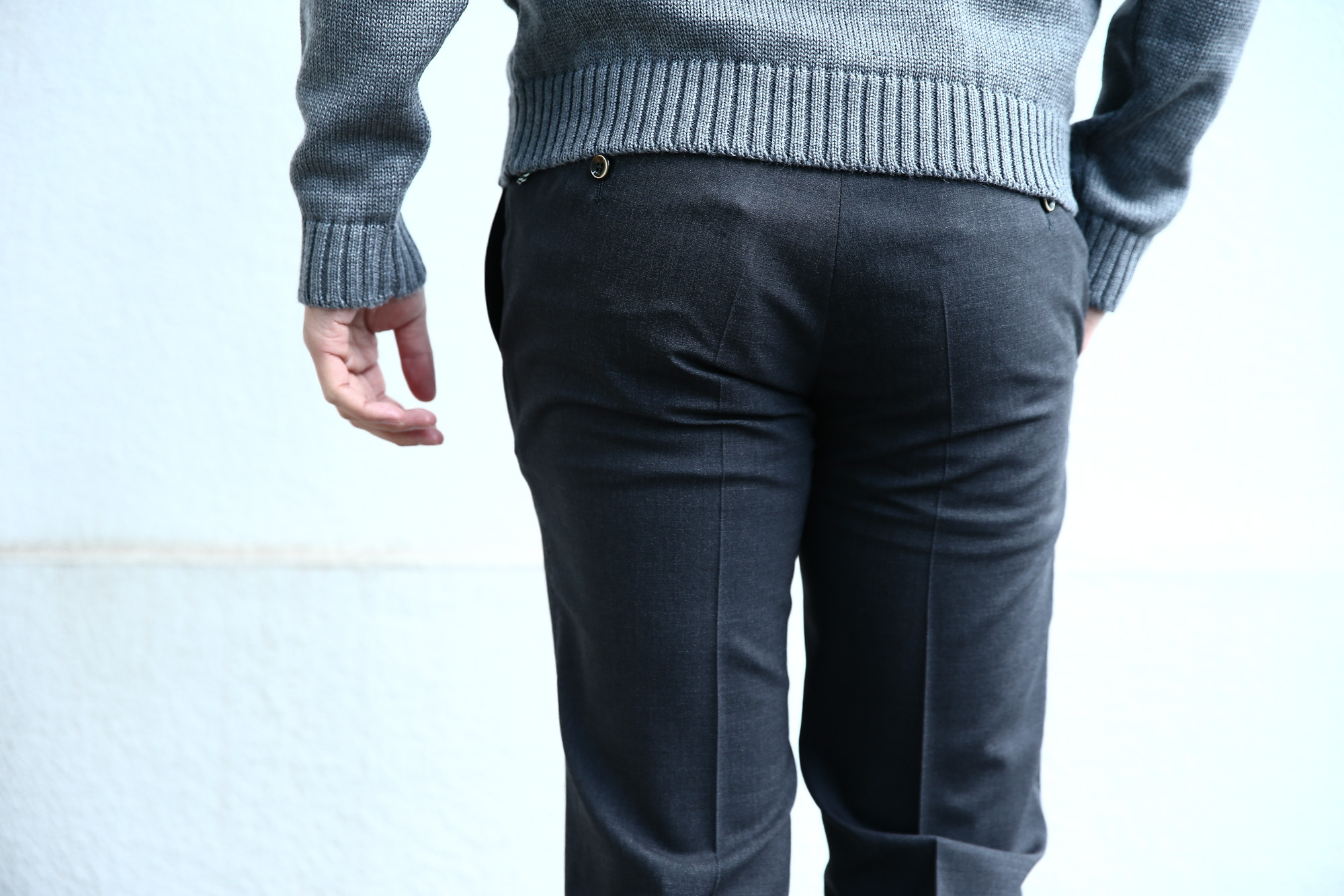 【PT01 / ピーティーゼロウーノ】 BUSINESS SUPER SLIM FIT (スーパースリムフィット) ストレッチ トロピカル サマーウール スラックス CHARCOAL GRAY (チャコールグレー・0255) 2018 春夏新作 pt01 ピーティー 愛知 名古屋 Alto e Diritto アルト エ デリット