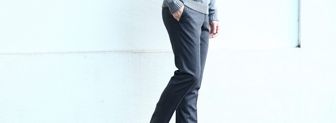 【PT01 / ピーティーゼロウーノ】 BUSINESS SUPER SLIM FIT (スーパースリムフィット) ストレッチ トロピカル サマーウール スラックス CHARCOAL GRAY (チャコールグレー・0255) 2018 春夏新作 pt01 ピーティー 愛知 名古屋 ZODIAC ゾディアック