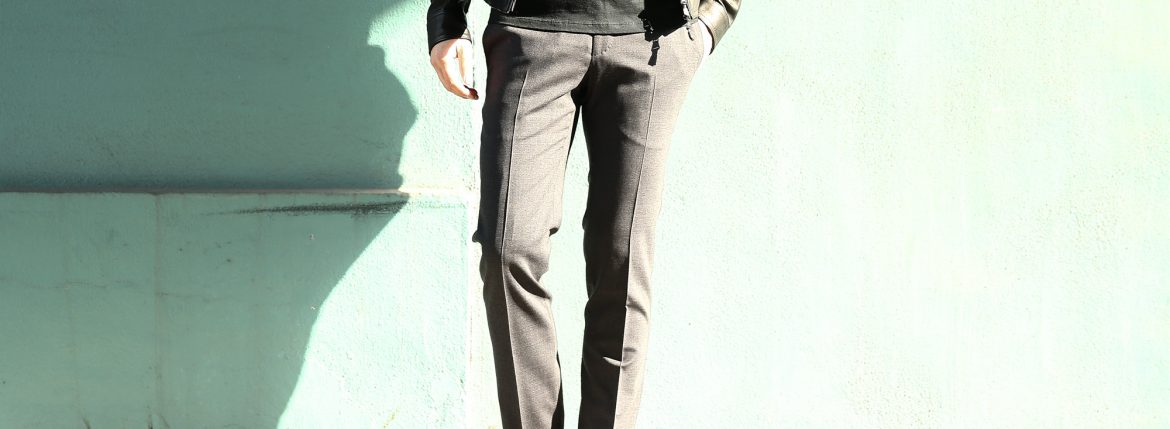 PT01 (ピーティーゼロウーノ) BUSINESS SUPER SLIM FIT (スーパースリムフィット) ストレッチ トロピカル サマーウール スラックス 【MEDIUM GRAY / ミディアムグレー・0240】 2018 春夏新作 pt01 ピーティー 愛知 名古屋 ZODIAC ゾディアック