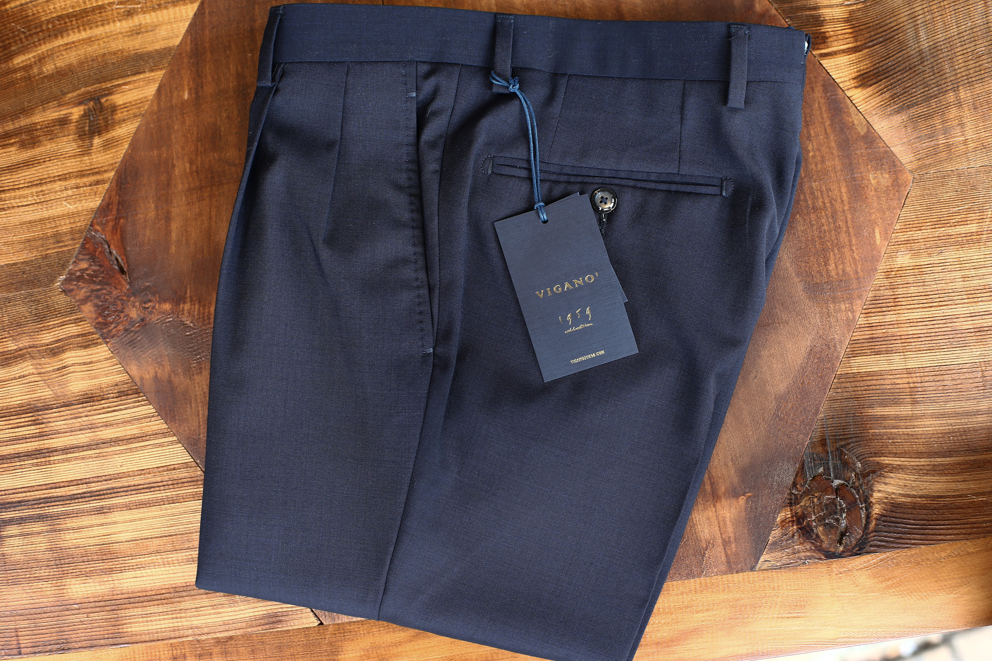 VIGANO (ヴィガーノ) WASHABLE SLACKS (ウォッシャブル スラックス) ウォッシャブル トロピカルウール テーパード 2プリーツ パンツ NAVY (ネイビー・880) 2018 春夏新作 vigano ヴィガーノ 愛知 名古屋 Alto e Diritto アルト エ デリット スラックス グレスラ ネイビースラックス