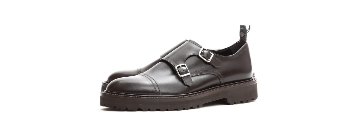 【WH / ダブルエイチ】 【WH-0300(WHS-0300)】 Double Monk Strap Shoes (干場氏 スペシャル モデル) Cruise Last (クルーズラスト) ダブルモンクストラップシューズ DARK BROWN (ダークブラウン) MADE IN JAPAN (日本製) 2018 春夏新作 【干場氏、坪内氏の直筆サイン入り】【ZODIAC限定 スペシャルアイテム】 wh 干場さん 干場スペシャル FORZASTYLE フォルザスタイル 愛知 名古屋 ZODIAC ゾディアック