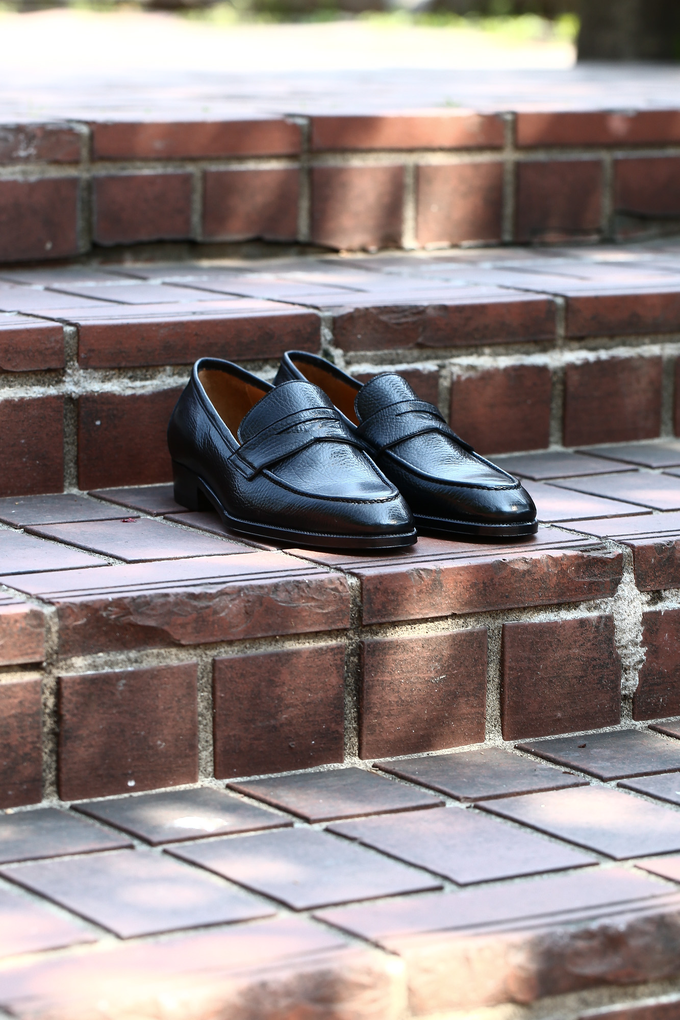 ENZO BONAFE(エンツォボナフェ) ART. EB-08 Coin Loafer コイン ローファー LAMA ラマレザー ドレスシューズ ローファー NERO(ブラック) made in italy (イタリア製) 2018 春夏新作 愛知 名古屋 enzobonafe エンツォボナフェ eb08 ローファー