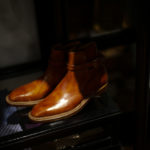 ENZO BONAFE (エンツォボナフェ) ART.EB-13 【Jodhpur boots】 BONAUDO MUSEUM CALF LEATHER ボナウド社ミュージアムカーフレザー ジョッパーブーツ NEW GOLD (ニューゴールド) made in italy (イタリア製) 2018 春夏新作のイメージ