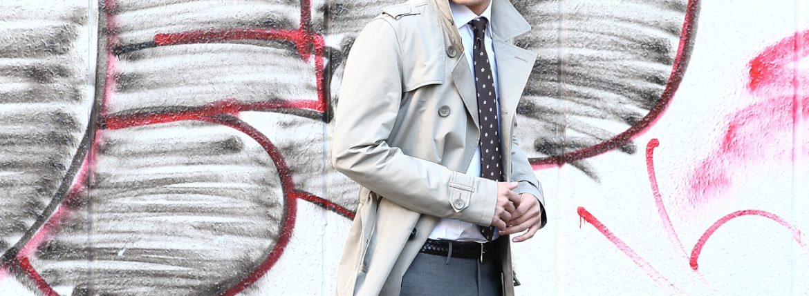 【HERNO / ヘルノ】 IM0127U Rain Collection Trench coat (レインコレクション トレンチコート) 撥水 ダブルブレスト トレンチコート BEIGE (ベージュ・2750) Made in italy (イタリア製) 2018 春夏新作 herno ヘルノ 愛知 名古屋 ZODIAC ゾディアック トレンチ