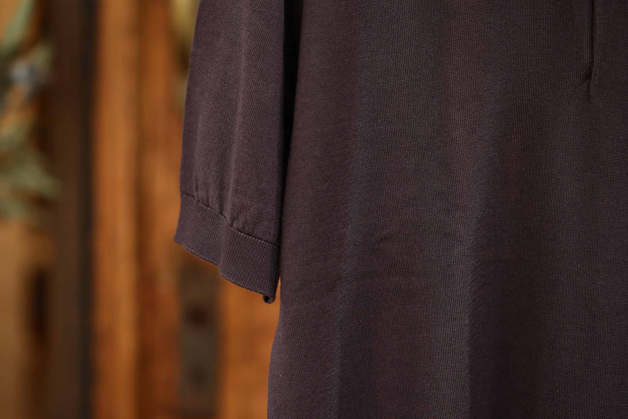 JOHN SMEDLEY ジョンスメドレー S3798 Polo Shirt SEA ISLAND COTTON シーアイランドコットン ポロシャツ DARK LEATHER (ダークレザー) イギリス製 2018 春夏新作 johnsmedley ジョンスメドレー 愛知 名古屋 Alto e Diritto アルト エ デリット