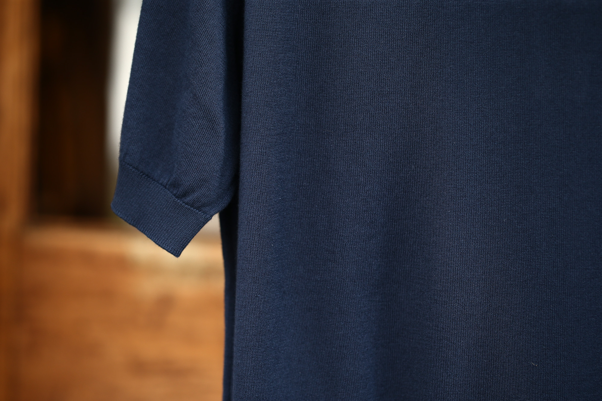 JOHN SMEDLEY (ジョンスメドレー) S3798 Polo Shirt SEA ISLAND COTTON (シーアイランドコットン) ポロシャツ NAVY (ネイビー) Made in England (イギリス製) 2018 春夏新作 johnsmedley ジョンスメドレー 愛知 名古屋 Alto e Diritto アルト エ デリット